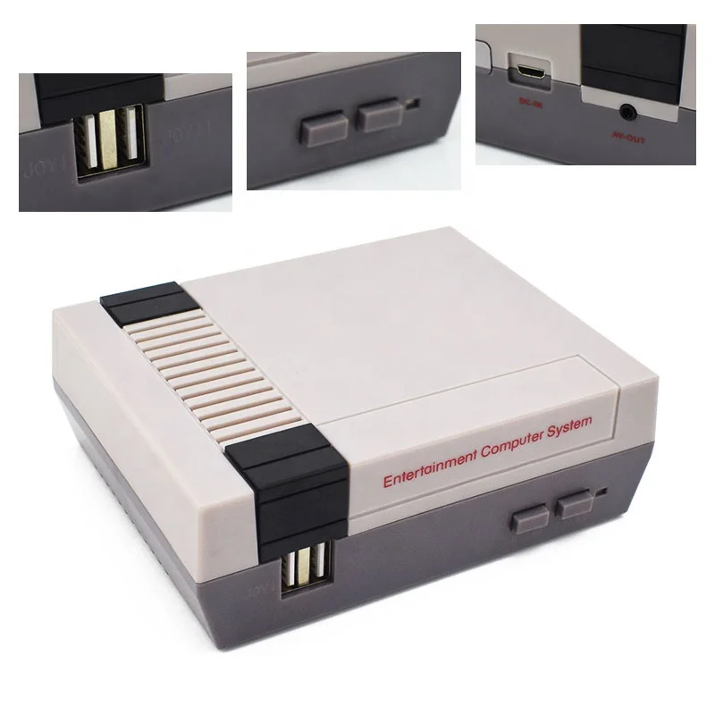 Wholesale 8 Bit Mini Console 620 Retro Classic Games AV Output Wireless Gamepad TV Game Console