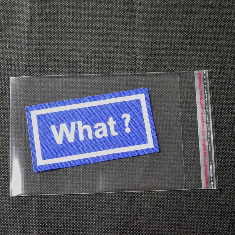 custom opp CD DVD package  bag  transparent clothing poly resealable bags plastic packing bag