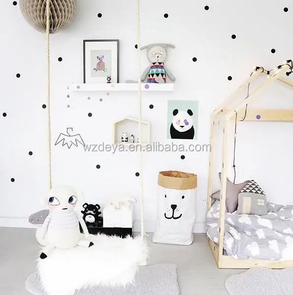 2017 New Design Top Quality Gold Dot Wall Sticker