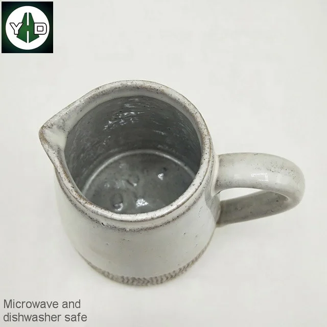 Stoneware milk cups for microwave cups dishwasher safe cups water bottle porcelain ceramic pitcher
