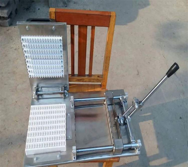 
10 Manual Kebab Making Machine Skewer Meat Satay Skewer Machine 