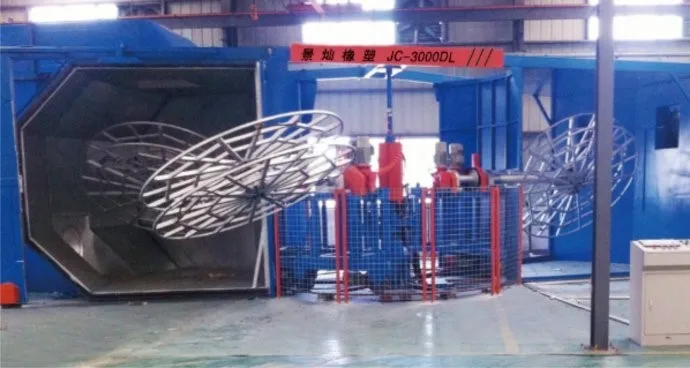 4A-4500 rotational moulding machine water tank T/T,L/Carm rotomoulding machine