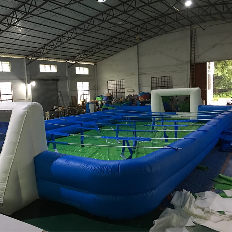 Inflatable Human Table Football, Interactive Game Backyard Soccer Field Human Foosball For Wholesale