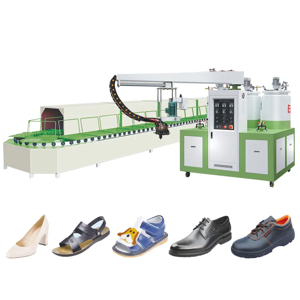 CE and ISO certified polyurethane pouring machine sole
