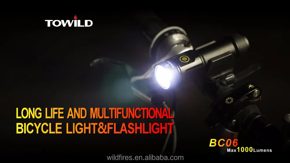 
Original Manufacturer Bike Accessories Bicycle Headlight as a Power Bank with Power Management Function for MTB 