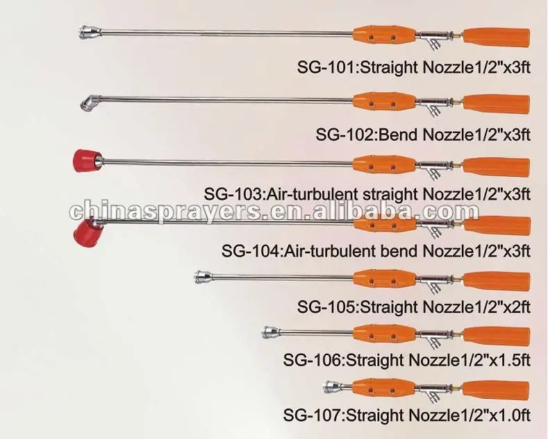 Пистолет-распылитель высокого давления для ранцевый опрыскиватель SG-101