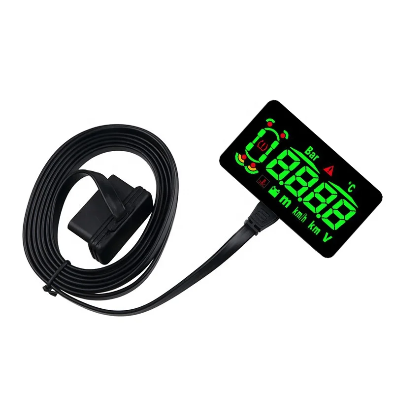 OBD2 HUD Head Up Display OBD II TPMS External Sensors
