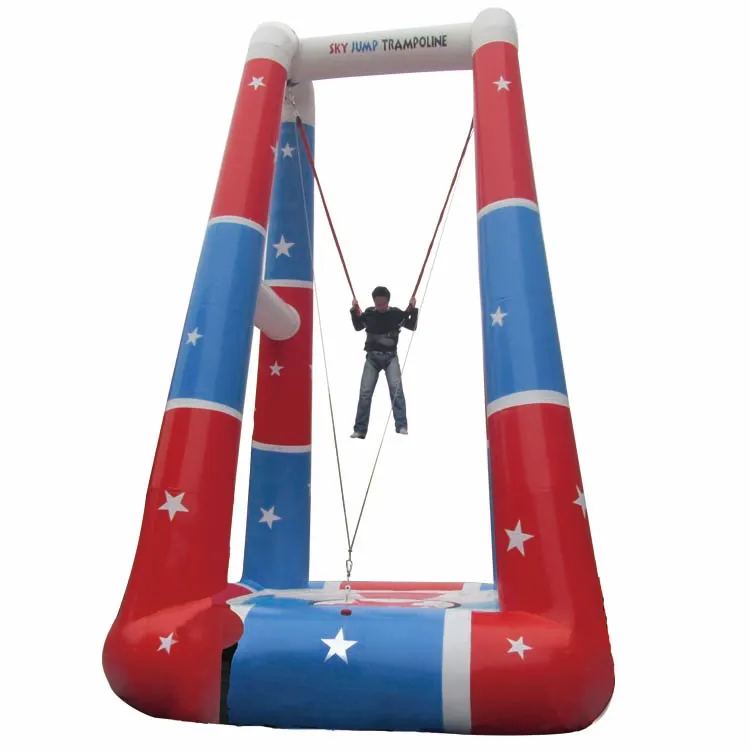 
Customized durable theme park inflatable bungee jumping equipment for sale 