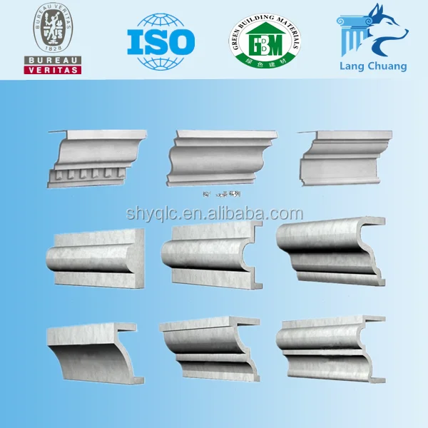 
European fashionable facades exterior grc wall panel 