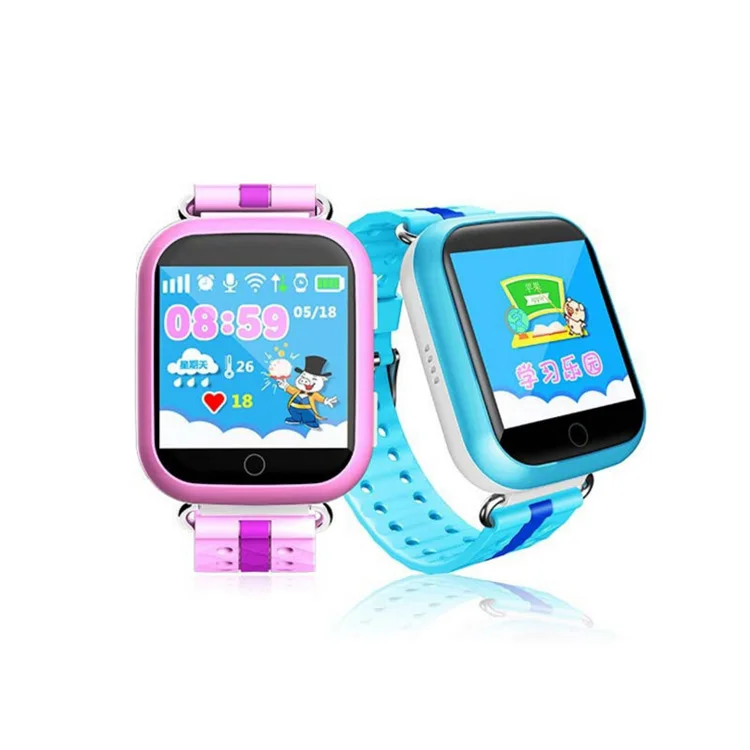 2018  Hot Sale GPS Smart Watch Kids Q750 SOS Call Location Finder Children Smart Electronic Baby Watch Q750 with safty functions