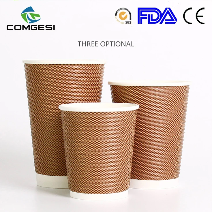 Plain white paper coffee cups_coffee cups bulk_paper cups for hot beverages