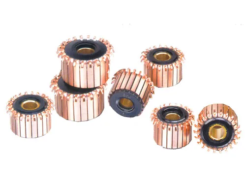 motor groove commutator for power tools