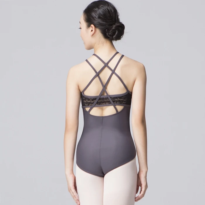 
Straps back elegant leotards ballet gymnastics leotards 