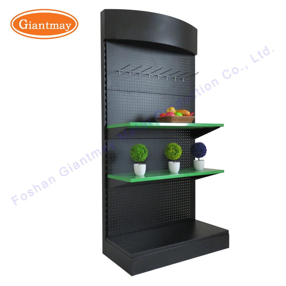 iron metal pegboard for hardware product hang power tools display stand shelves rack