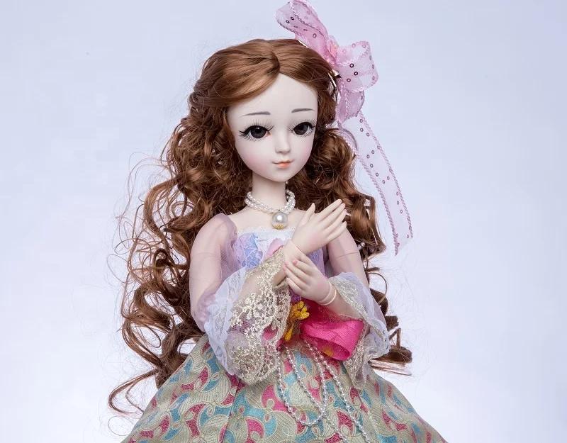 2019 new design 24 inches high quality beautiful BJD jointed vinyl BJD doll