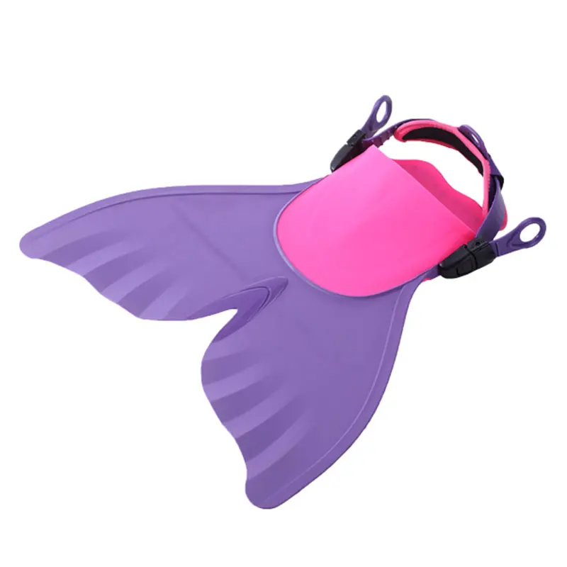 WAVE best seller new design cheap mono fins  kids mermaid swim flippers for sale