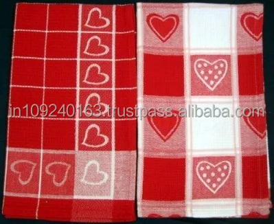 Cotton Waffle Weave Kitchen Dish Cloths Ultra Soft Absorbent Quick Drying Dish Towels 100% COTTON AND POLY COTTON