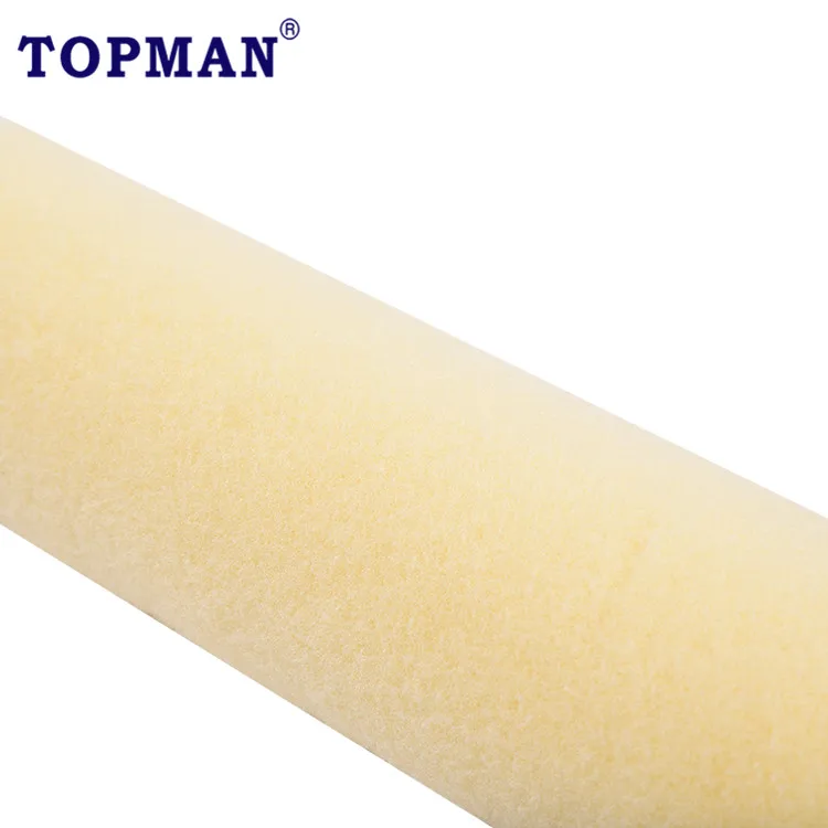 TOPMAN 9 inch premium polyester paint lint free roller with sleeve brush