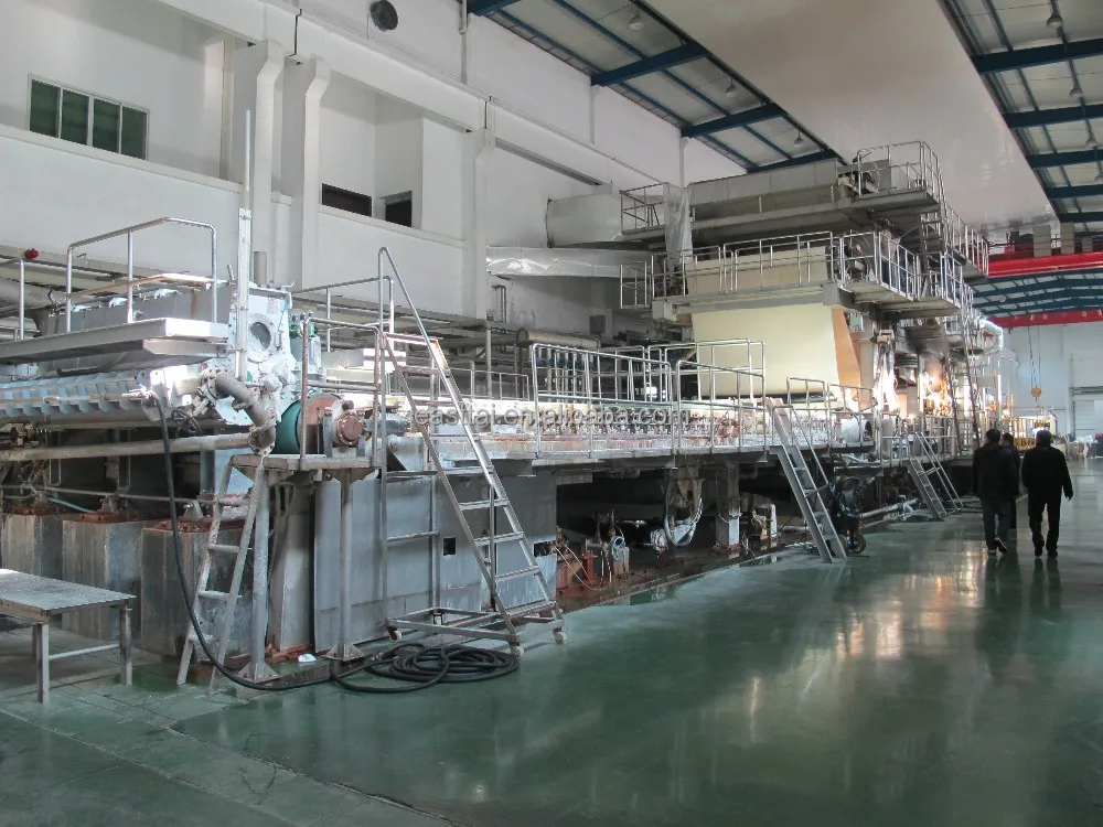 Paper mill writing printing paper machine