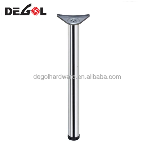 High Quality Furniture Hardware Removable Stainless Steel Table Leg