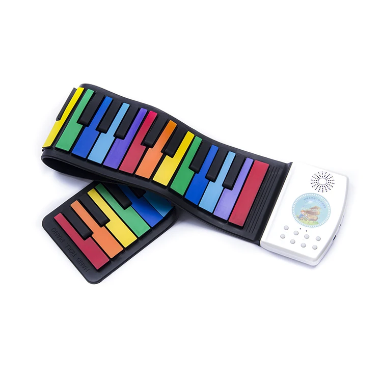 Hot sale kids piano 49 keys hand roll piano digital piano keyboard electronic