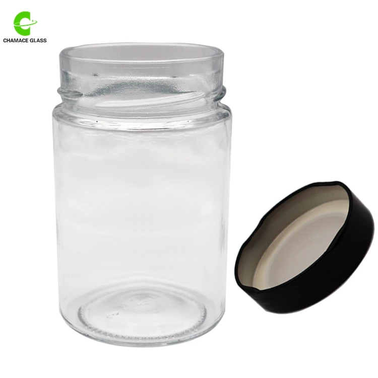 106ml 212ml 314ml Ergo Jars Glass  Honey Jam Jar