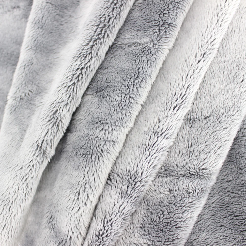 100% Polyester Solid Color Soft EF Boa Fabric Velboa Fabric For Stuffed Toys