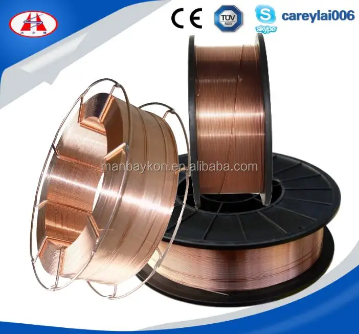0.6 0.8 0.9 1.0 1.2 mm Sarma de sudura cupru SG2 1.0 ROLA 15KG mig welding wire ( asw er70s-6 )