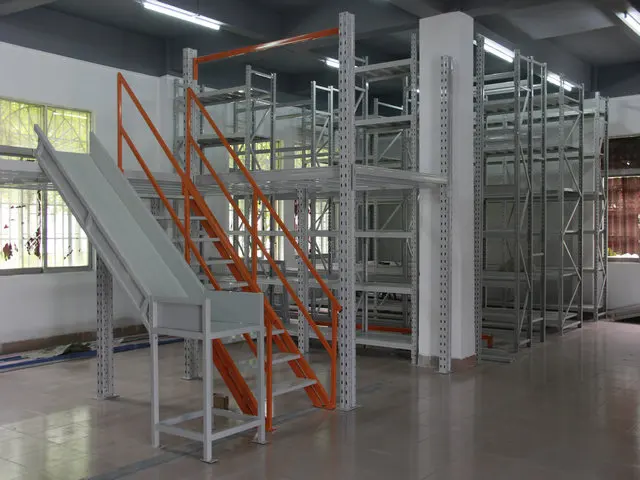heavy duty Multi-tier Steel Platform Steel Floor And Steel Grating Mezzanine Floor Racking System