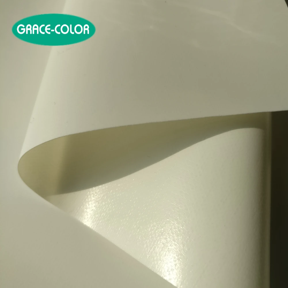 pvc coated tarpaulin fabric types rolls made in china