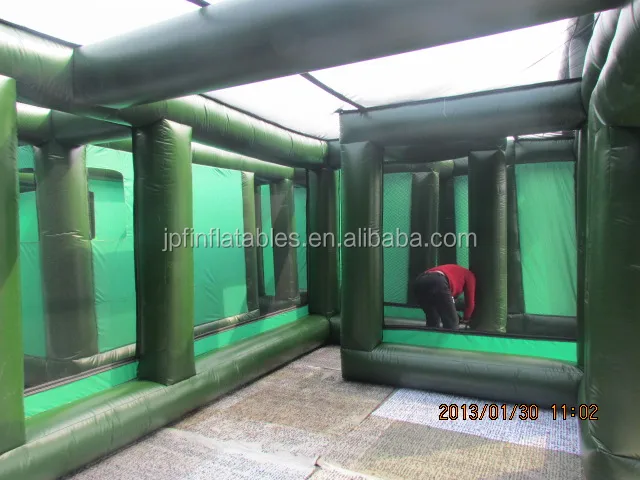 2021  Inflatable Lase Tag Arena / Large Inflatable paintball Maze field for sale
