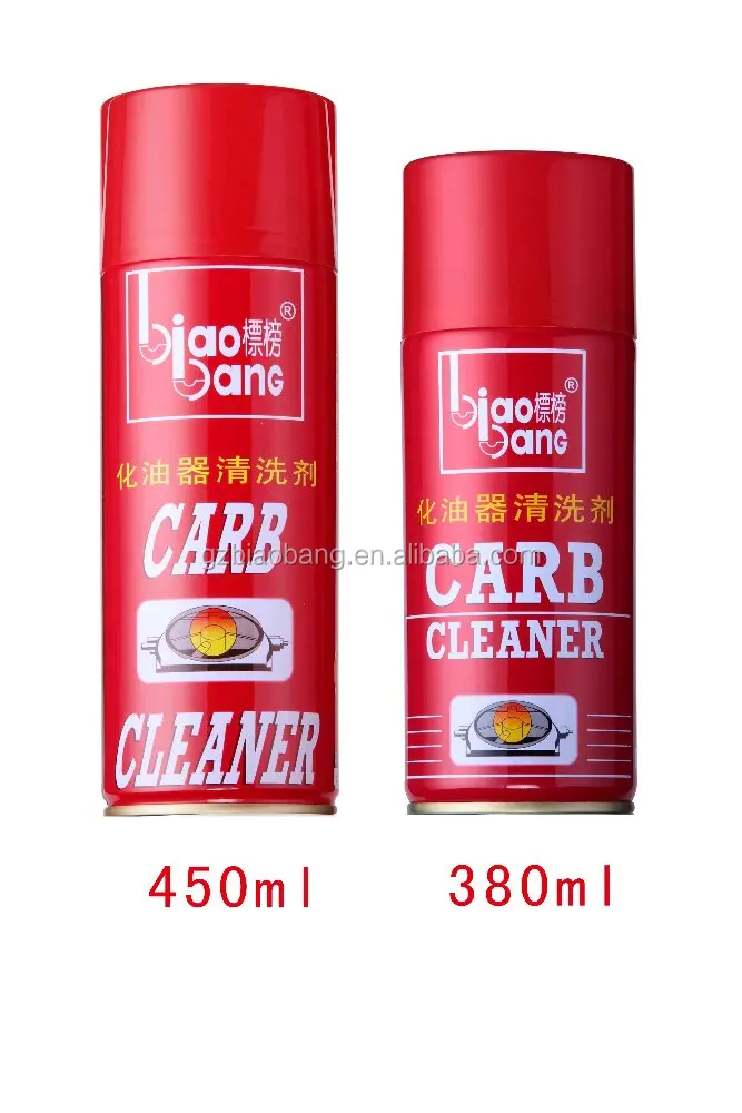 380ml Biaobang waterless engine & carb choke cleaner for auto heavy oil