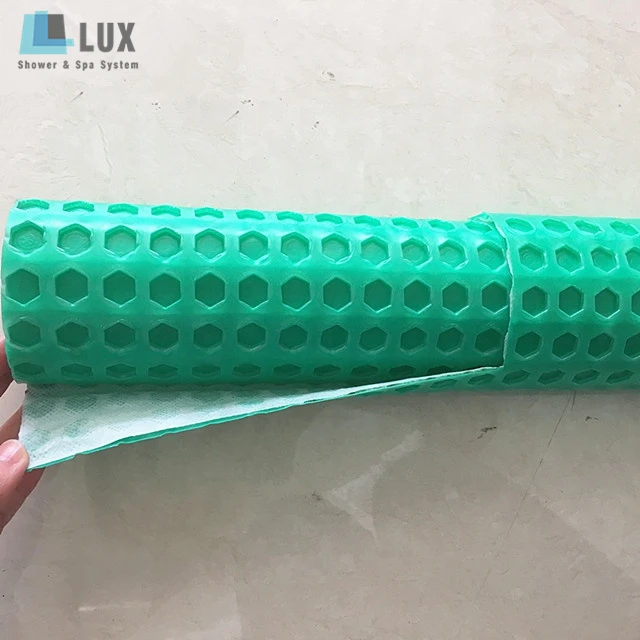 Tile underlay Bright Color Plastic Waterproofing Uncoupling Membrane