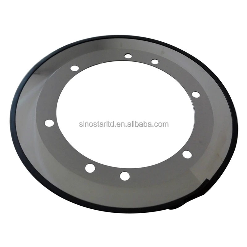 Corrugated box cutting carbide circular slitting knife