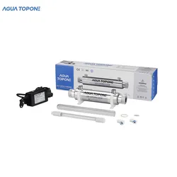 Agua топоне ультрафиолетового света весь дом очиститель воды очистка воды UV стерилизатор 0,5 GPM с 254nm УФ-лампа