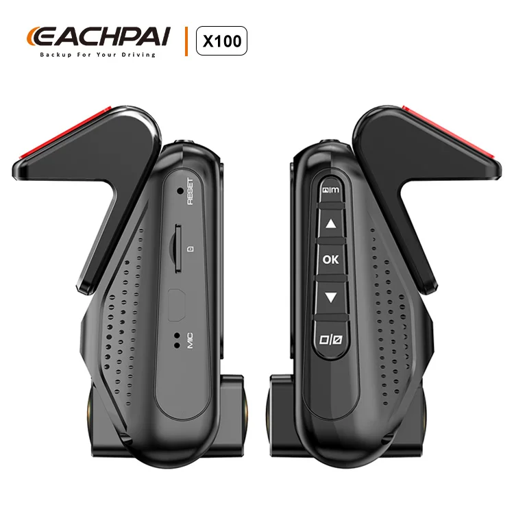 Original factory wholesale dashboard camera Eachpai X100 front and inside dual 1080P night vision dash camera for taxi