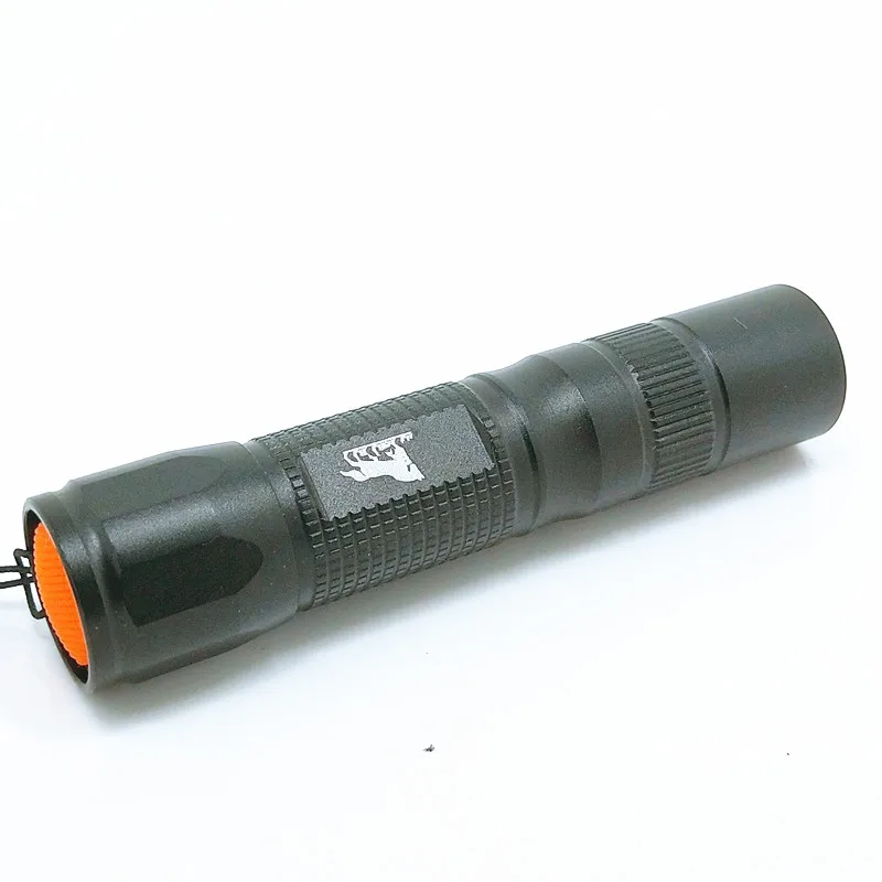 High Quality 120lumen Mini Flashlight 1AA rechargeable battery led torch light