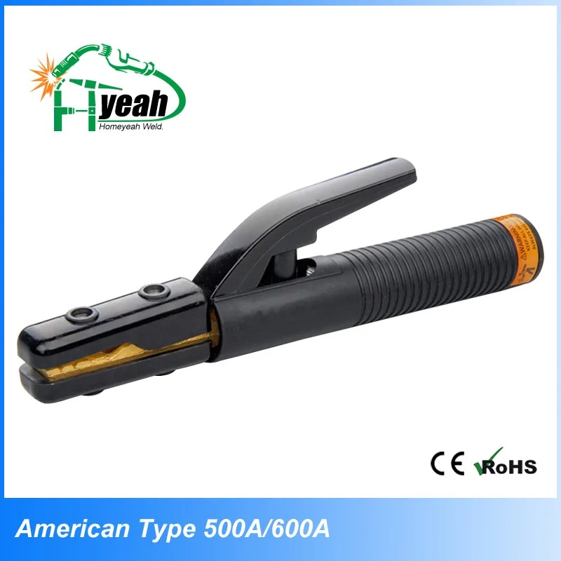 Закрытая Черепно-Голландия-Type Electrode Welding Holders 500A, латунь Голландии Style Electrode Holder Manufactory