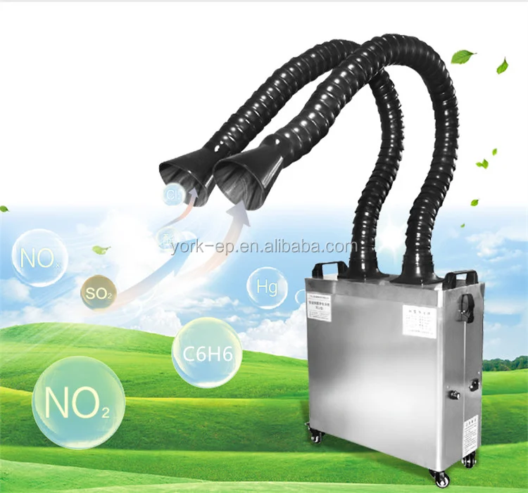Industrial portable welding laser dust collector