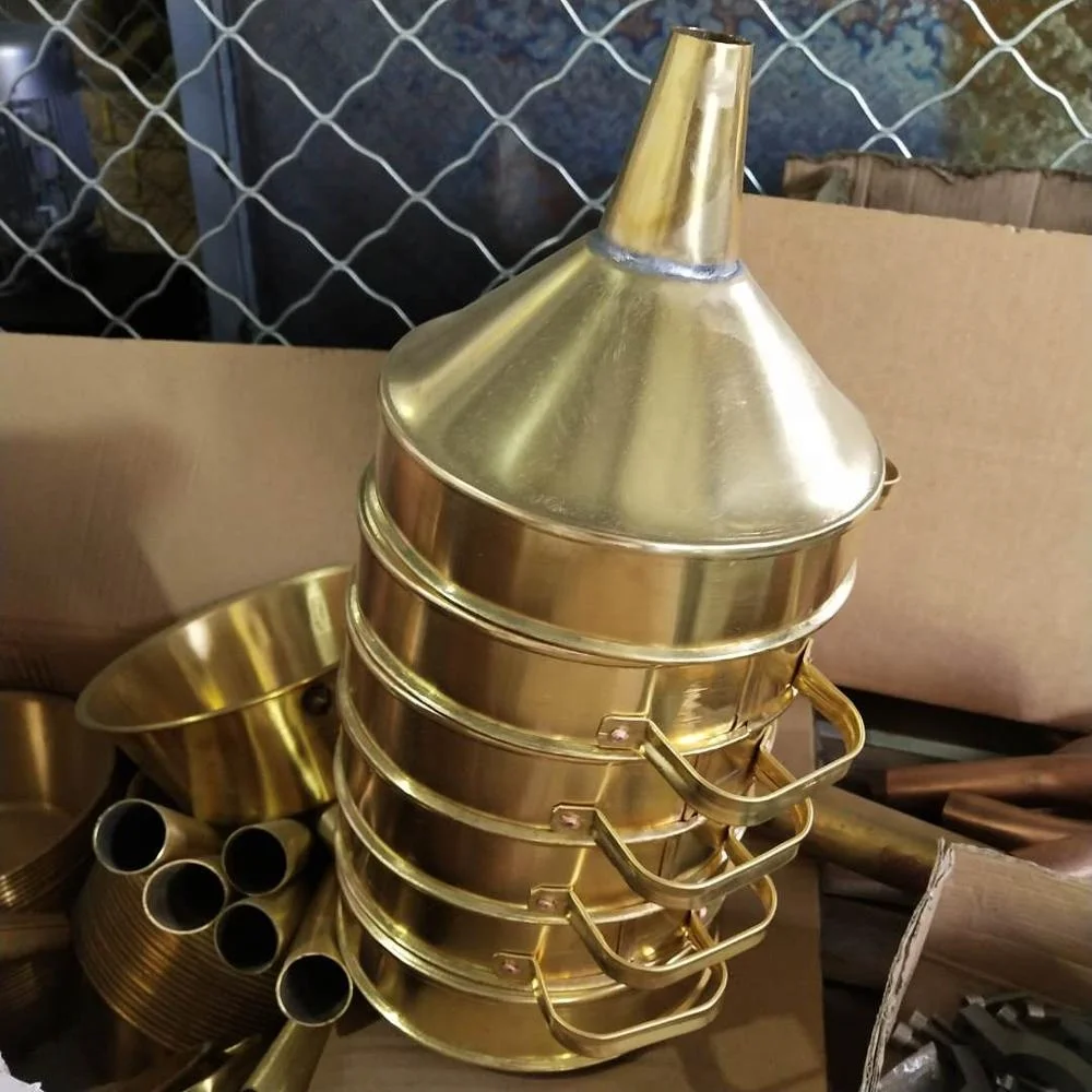 NON SPARKING EXPLOSION PROOF brass oil funnel application gasoline