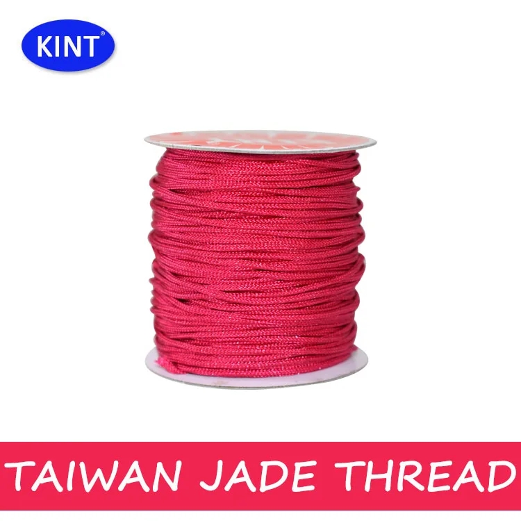 NO.72 0.8mm Taiwan Jade Thread Nylon Thread For DIY Jewelry Making Woven Bracelet