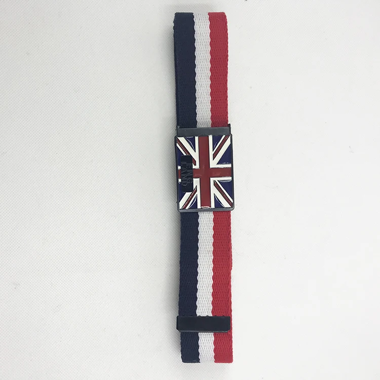 Нейлоновый холщовый мужской ремень с логотипом на заказ