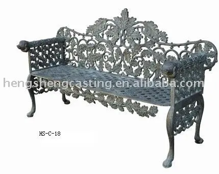 classic cast iron garden furniture patio furniture outdoor park bench