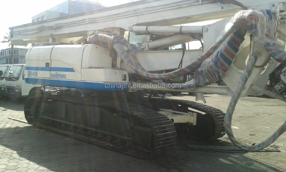 Used hydraulic drilling rig soilmec R416 rig