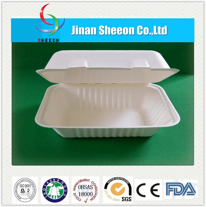 Food packaging Industrial Use and Embossing Printing Handling take away food packaging