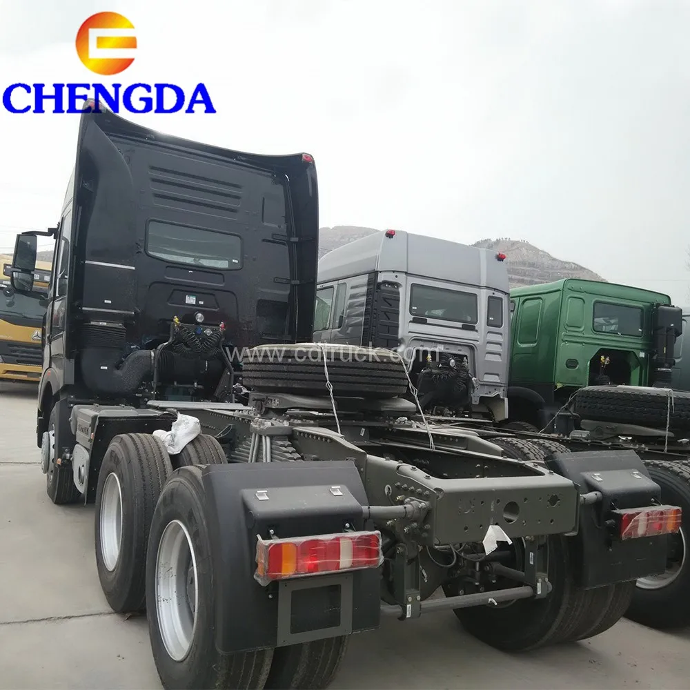  SINOTRUK 371hp и 420hp подержанные HOWO A7 6X4 10 колесные тракторные грузовики на