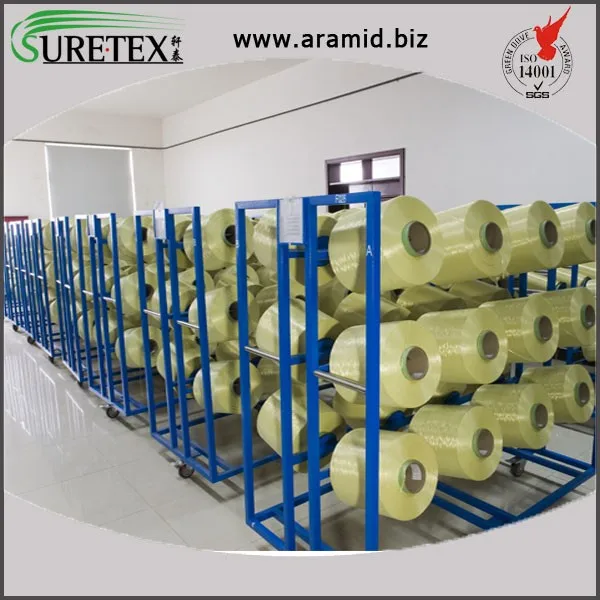 
Fire Resistance Kevlar Para Aramid Fiber Sewing Yarn 1000 Denier 
