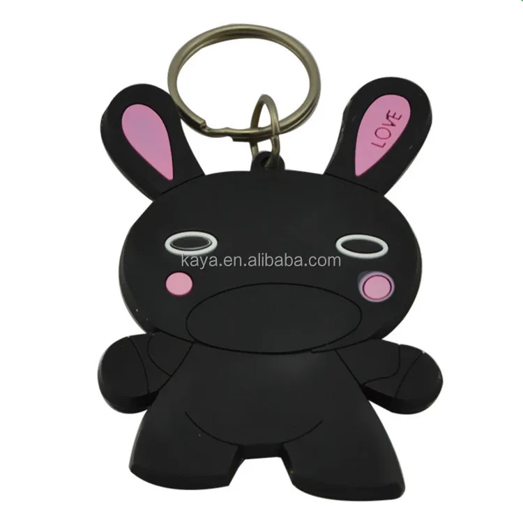 China manufacturer custom pvc keychain / Good quality rubber keychain and plastic keychain