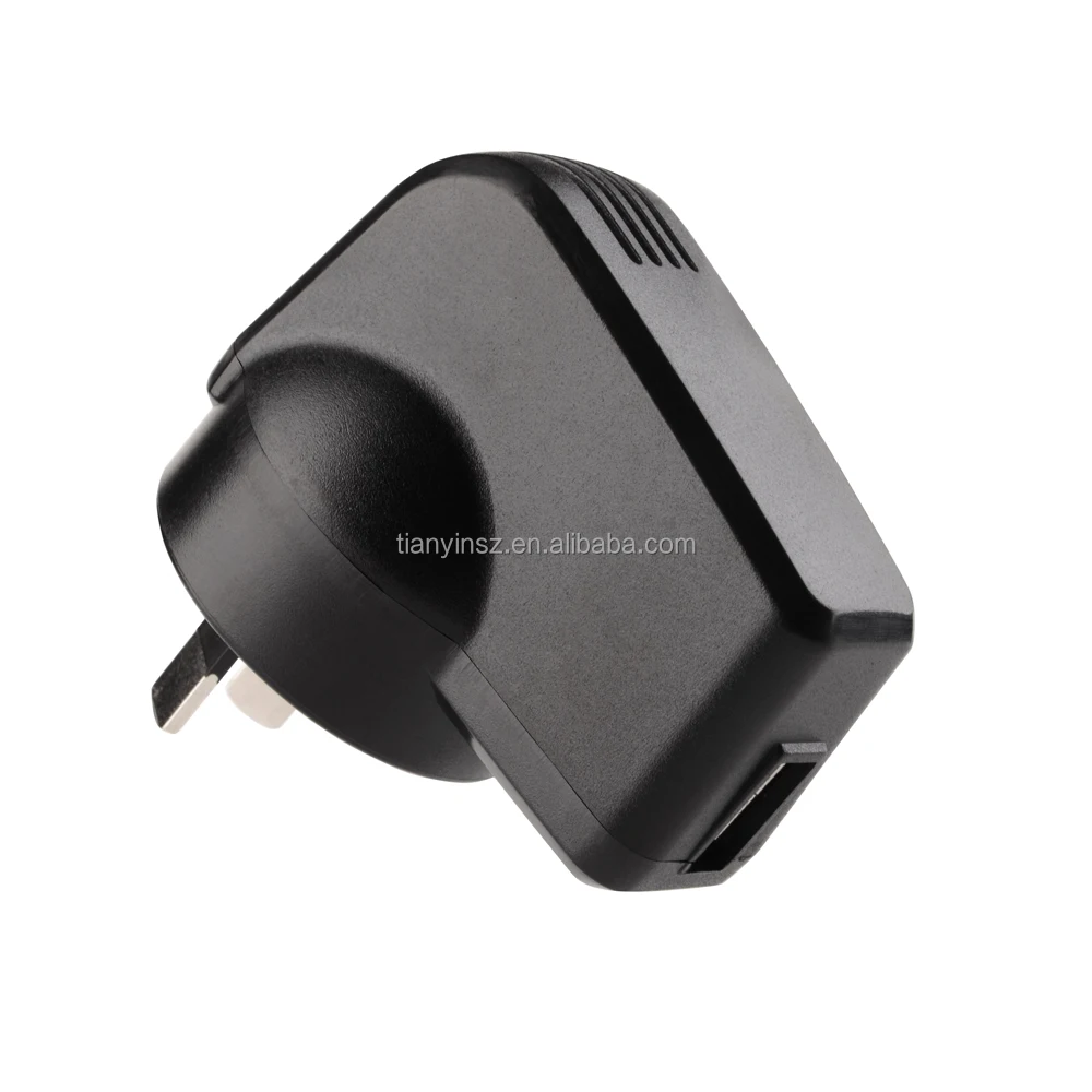 
Efficiency level VI usb charger au plug 5v 0.5a 1a 2a 2.4a with RCM 3 years warranty 