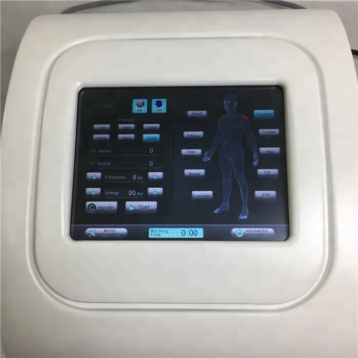 2020 portable radial shock wave machine for Orthopedic /ultrasound and electrotherapy device manufacturer / ESWT for ankle rehab